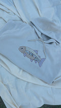 Patchwork Brown Trout - Hoodie